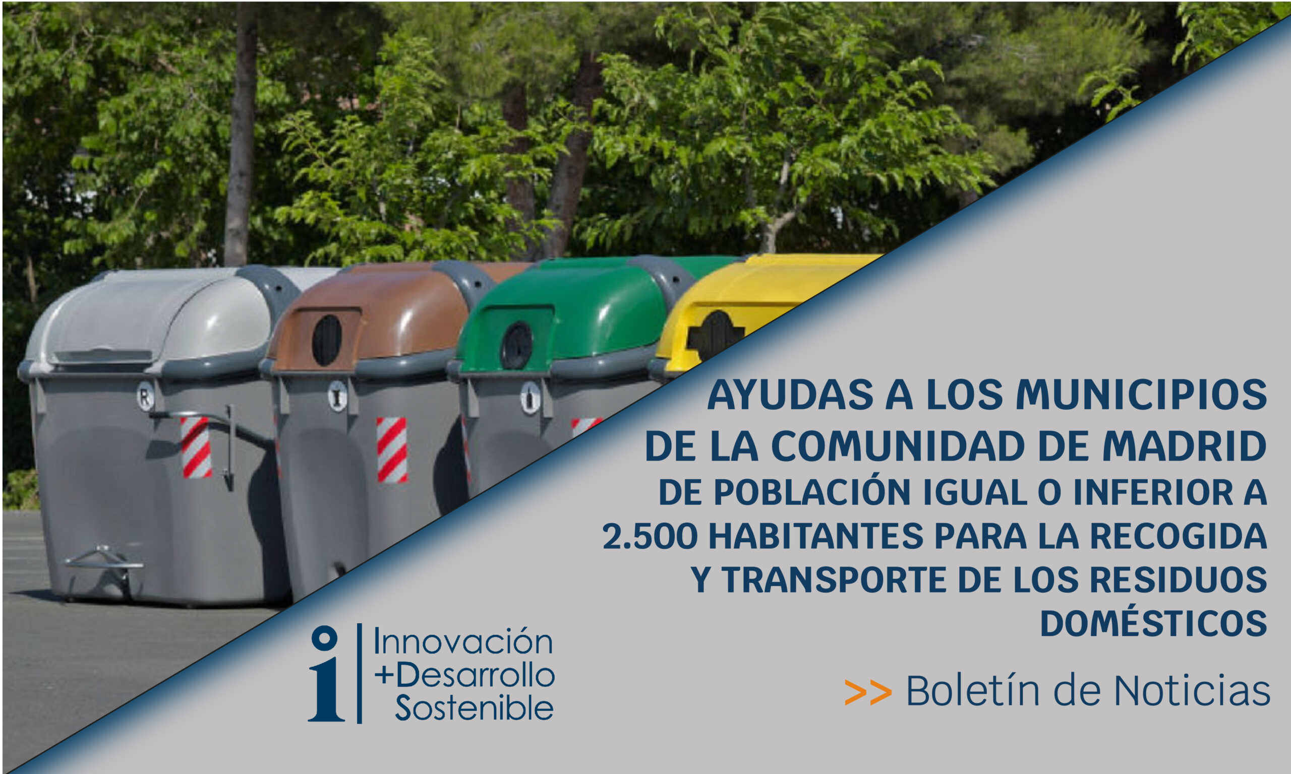 Lee más sobre el artículo Ayudas a los municipios de la comunidad de madrid para la recogida y transporte de los residuos domésticos