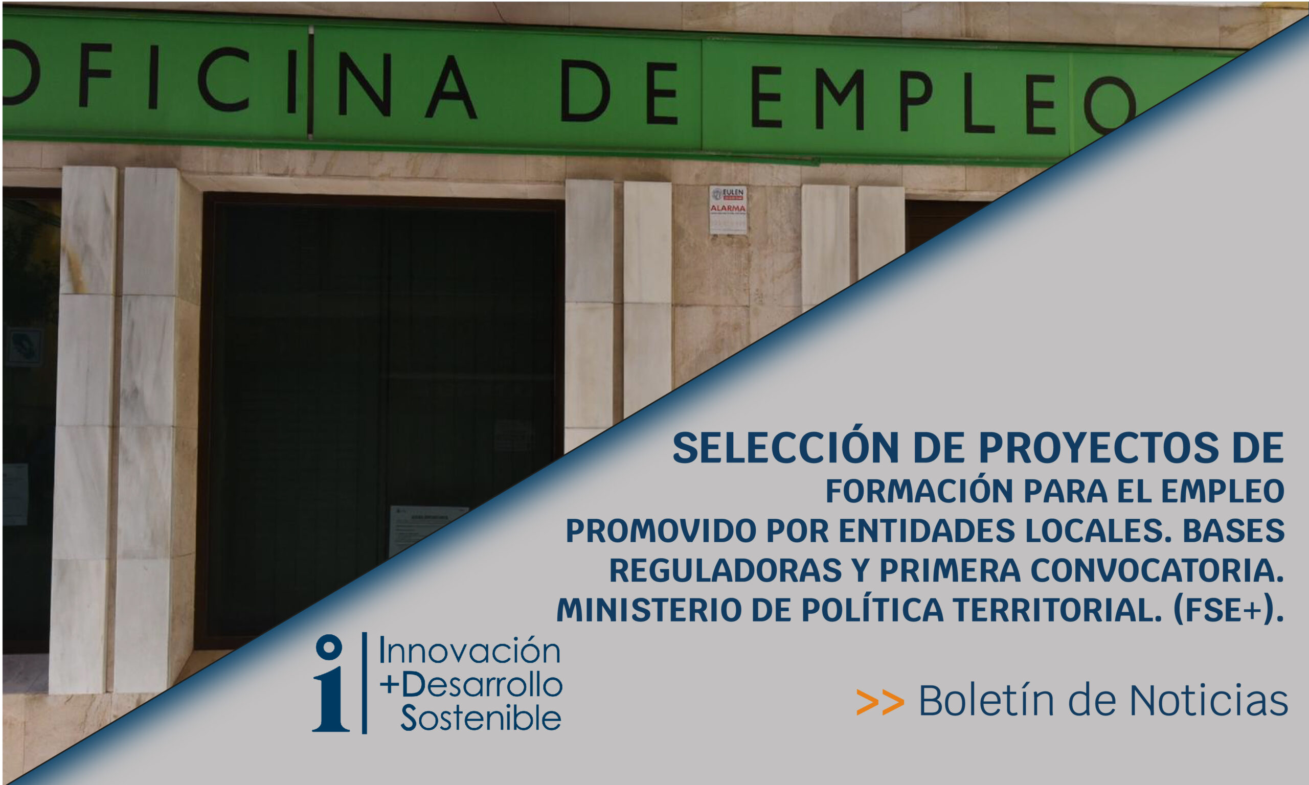 Lee más sobre el artículo Selección de proyectos de formación para el empleo promovidos por entidades locales